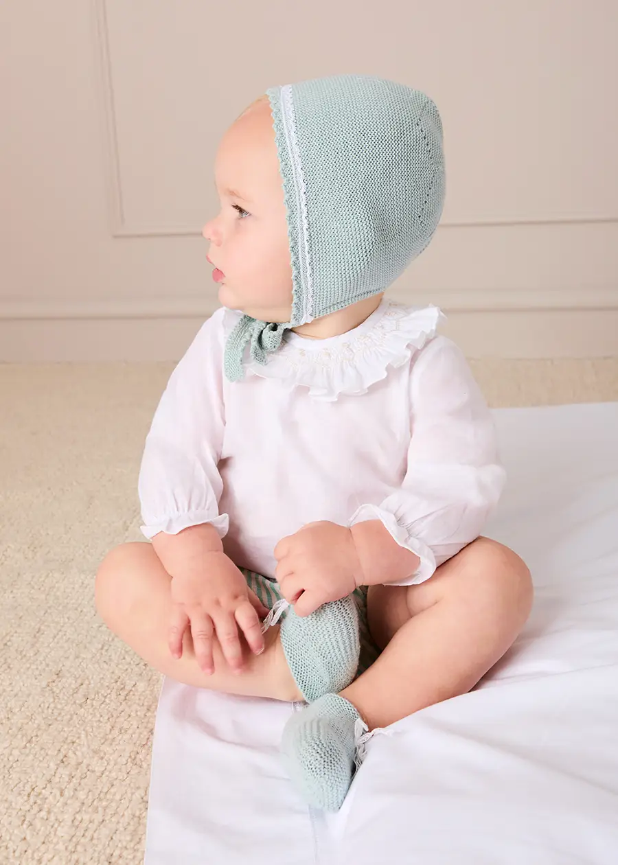NEWBORN BONNETS, BOOTIES & MITTENS